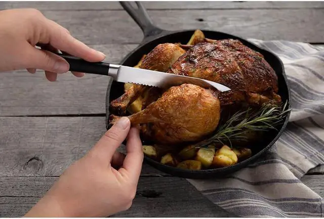 Alt view image 3 of 5 - Ginsu Chikara 12-Piece Japanese Steel Knife Set