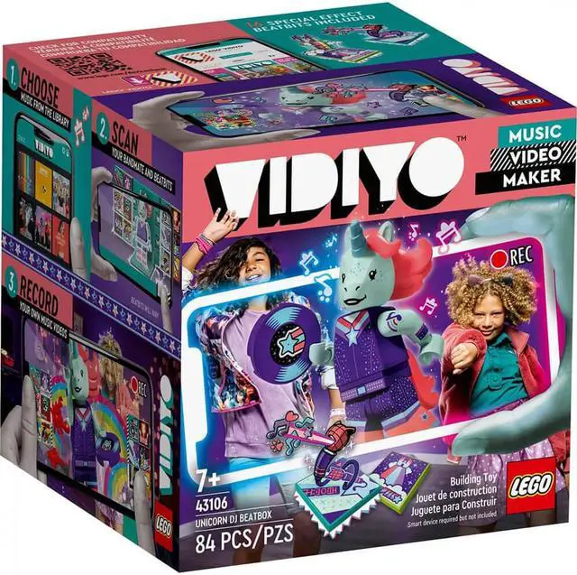 Alt view image 3 of 4 - LEGO 43106 Vidiyo Unicorn DJ BeatBox