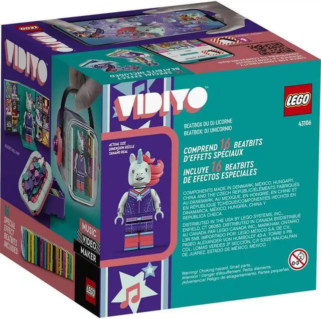 Alt view image 4 of 4 - LEGO 43106 Vidiyo Unicorn DJ BeatBox