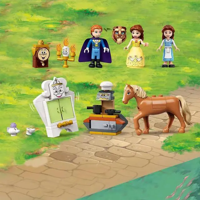 Alt view image 2 of 6 - LEGO 43196 Disney Belle and the Beasts Castle