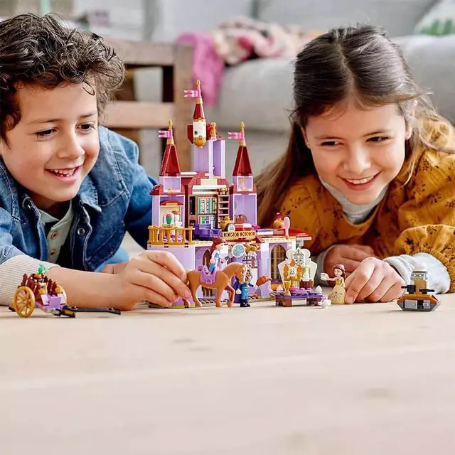 Alt view image 4 of 6 - LEGO 43196 Disney Belle and the Beasts Castle