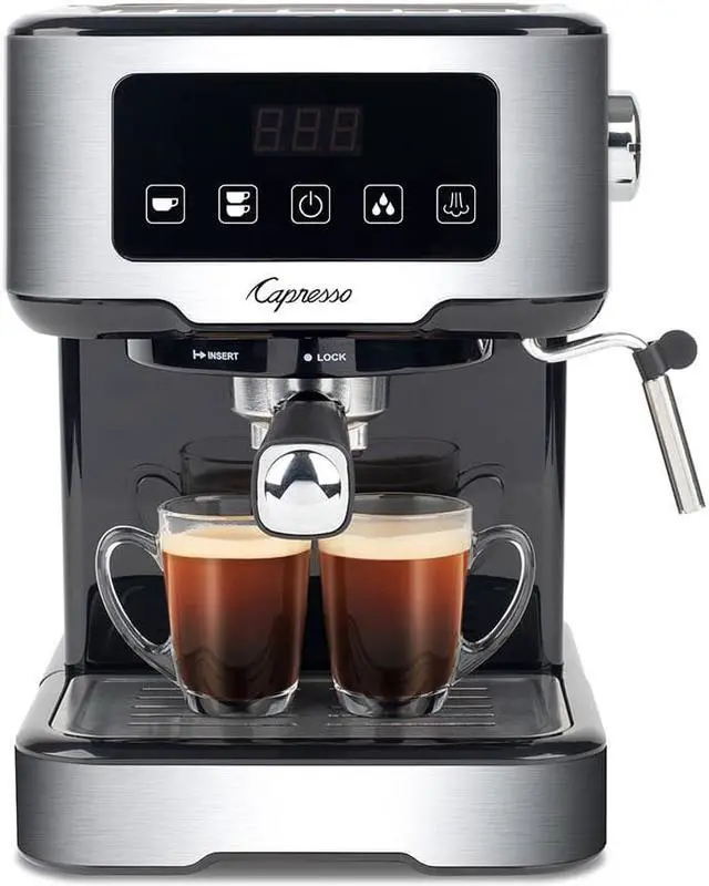 Alt view image 2 of 7 - Capresso Café TS Touchscreen Espresso Machine