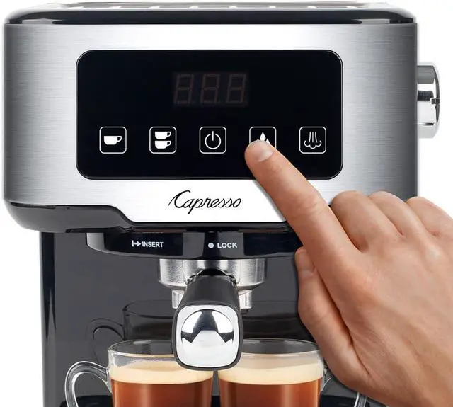 Alt view image 4 of 7 - Capresso Café TS Touchscreen Espresso Machine