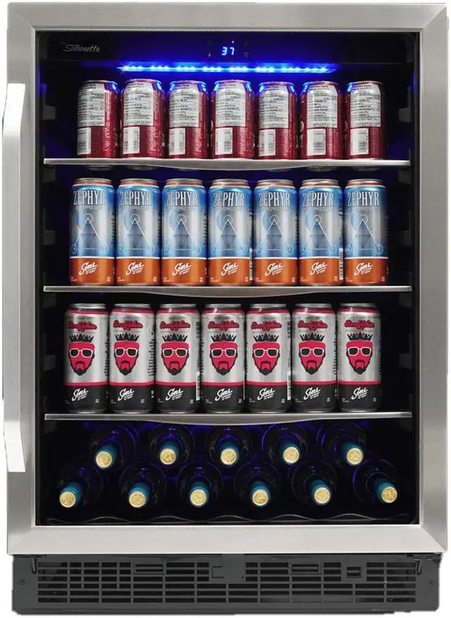 Alt view image 3 of 4 - Silhouette 24 inch Single Zone Beverage Center