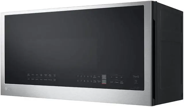 Alt view image 2 of 5 - LG 2.0 Cu. Ft. Stainless Steel Over-the-Range Microwave