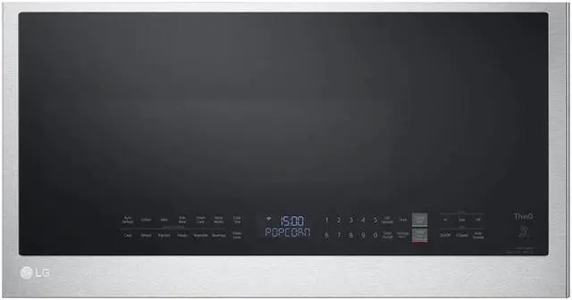 Main image of LG 2.0 Cu. Ft. Stainless Steel Over-the-Range Microwave