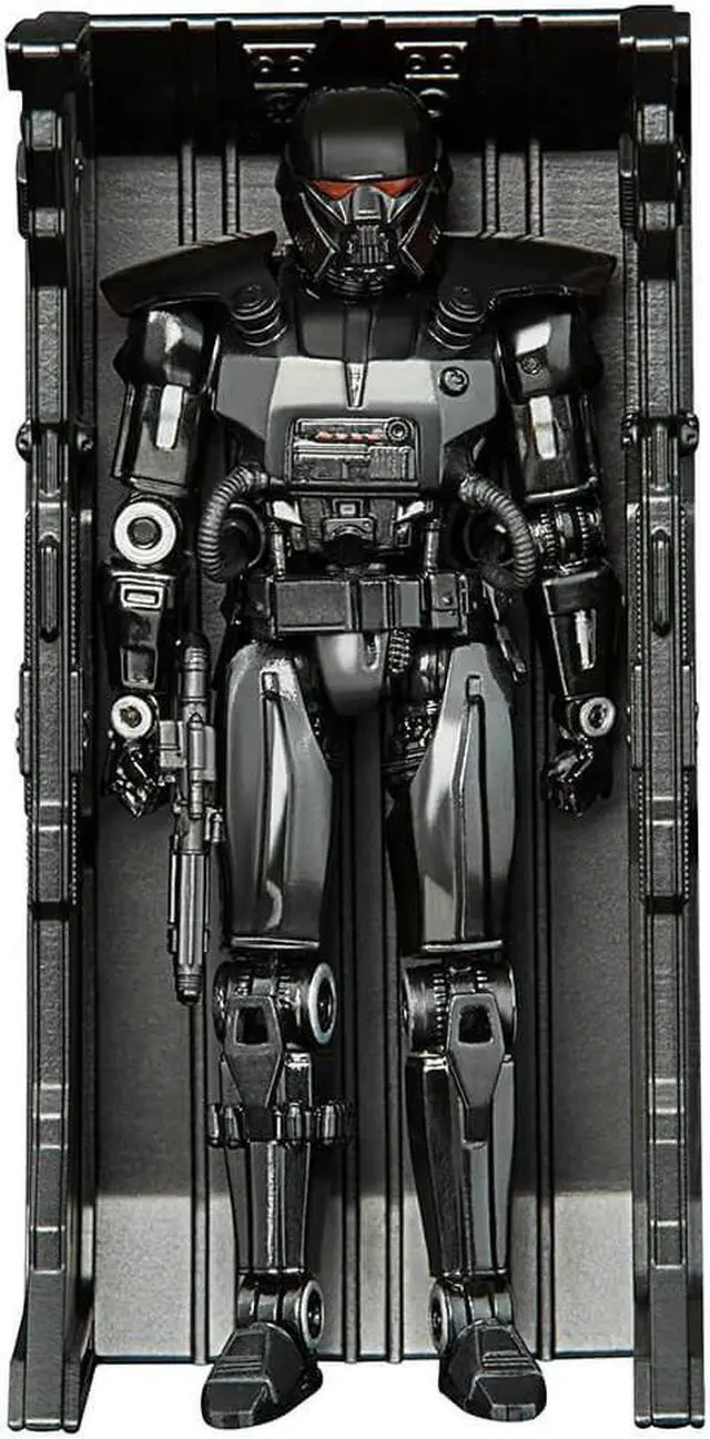 Alt view image 4 of 5 - Hasbro F5895 3.75 inch Star Wars The Vintage Collection Dark Trooper Action Figure
