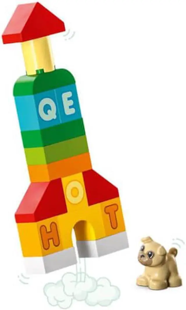 Alt view image 3 of 6 - LEGO 10935 Duplo Alphabet Town