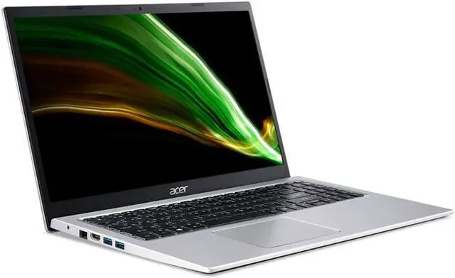 Alt view image 2 of 7 - Acer A11532C1DF 15.6 inch Aspire 1 Notebook - Intel Celeron N4500 - 4GB/64GB - Silver