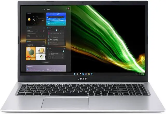Main image of Acer A11532C1DF 15.6 inch Aspire 1 Notebook - Intel Celeron N4500 - 4GB/64GB - Silver