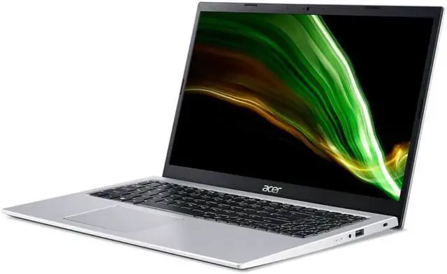 Alt view image 5 of 7 - Acer A11532C1DF 15.6 inch Aspire 1 Notebook - Intel Celeron N4500 - 4GB/64GB - Silver