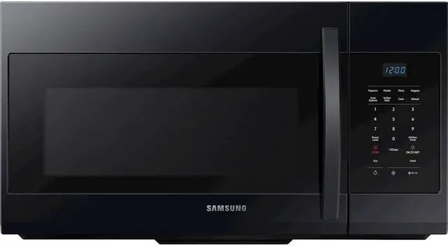 Main image of Samsung 1.7 Cu. Ft. Black Over-the-Range Microwave