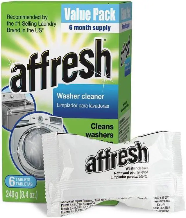 Alt view image 4 of 4 - Affresh Washing Machine Cleaner, Cleans Front Load and Top Load Washers, Including HE, 6 Tablets