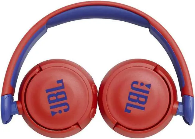 Alt view image 2 of 5 - JBL JR310BTRED Kids Jr310 Series Wireless On-Ear Headphones - Red