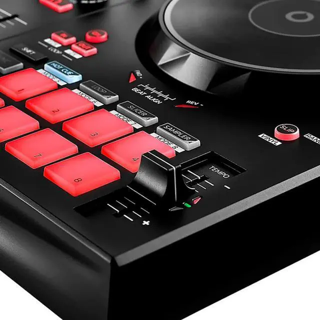 Alt view image 4 of 17 - Hercules 4780944 DJControl Inpulse 300 MK2