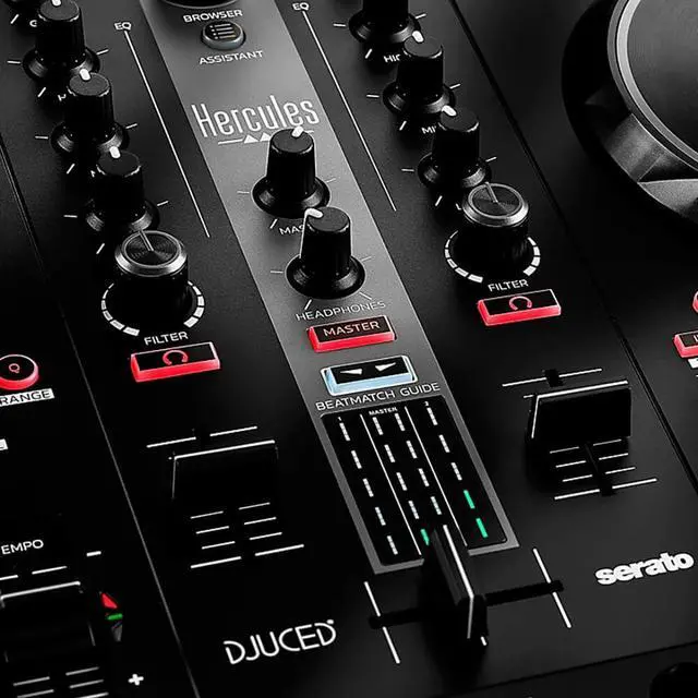 Alt view image 3 of 17 - Hercules 4780944 DJControl Inpulse 300 MK2