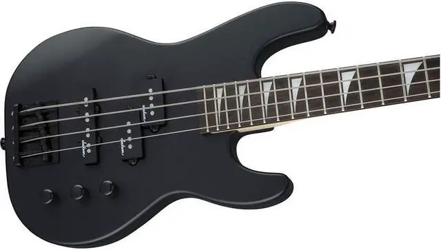 Alt view image 4 of 13 - Jackson JS1XCBMINSBK Minion JS1X Concert Bass Electric Guitar - Satin Black