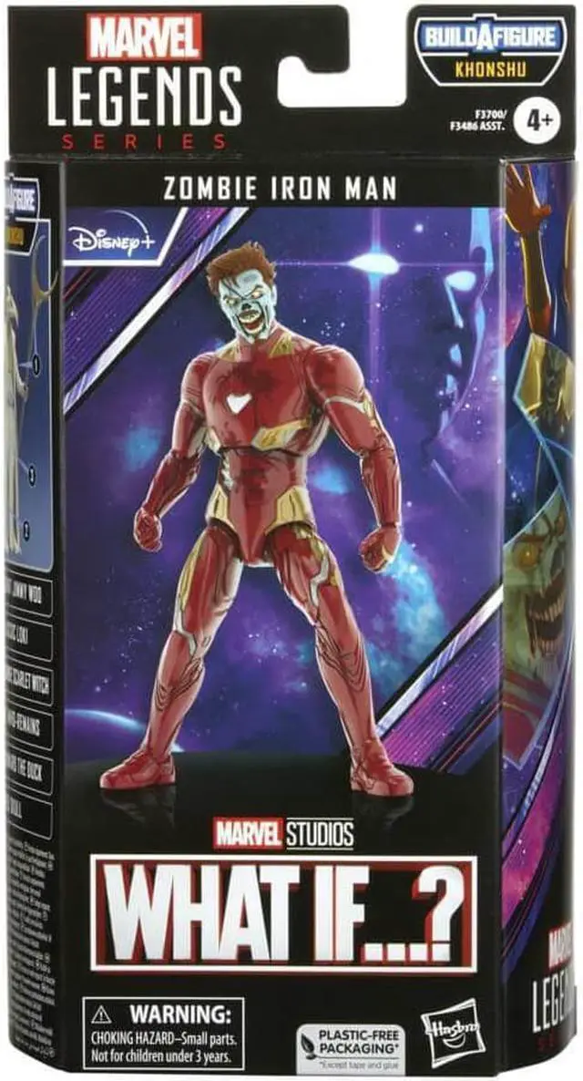 Alt view image 2 of 7 - Hasbro F3700 6 inch Marvel Legends Series Zombie Iron Man Action Figure
