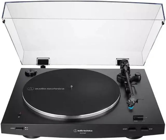 Main image of Audio Technica Wireless & Analog Automatic Belt-Drive Turntable - Black
