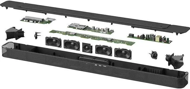 Alt view image 3 of 7 - JBL BAR500 5.1-Channel Soundbar with Multibeam & Dolby Atmos