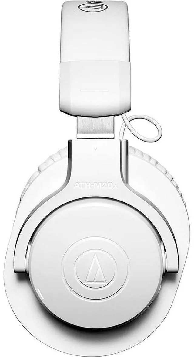 Alt view image 2 of 12 - Audio Technica ATHM20XBTWH Wireless Over-Ear Headphones - White