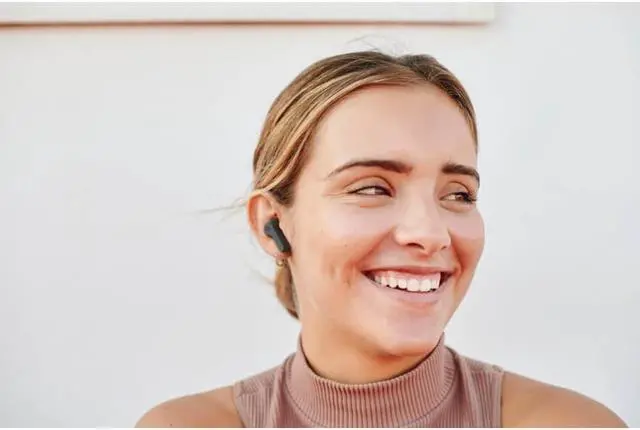 Alt view image 6 of 8 - JBL VBEAMWHT Vibe Beam True Wireless Earbuds - White