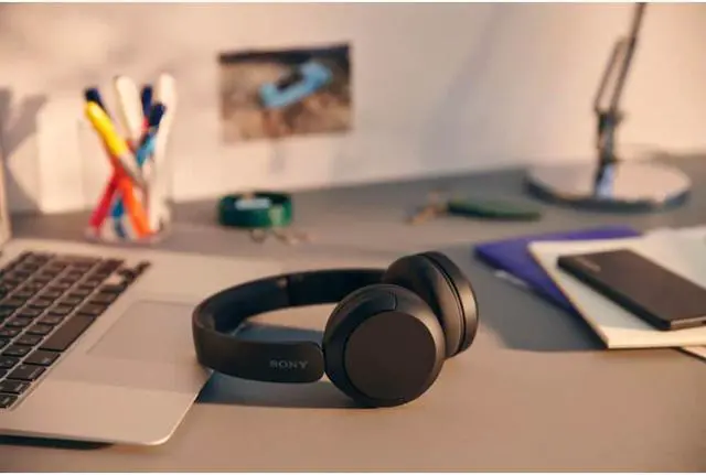 Alt view image 7 of 20 - Sony WHCH520B Wireless Headphones with Microphone - Black