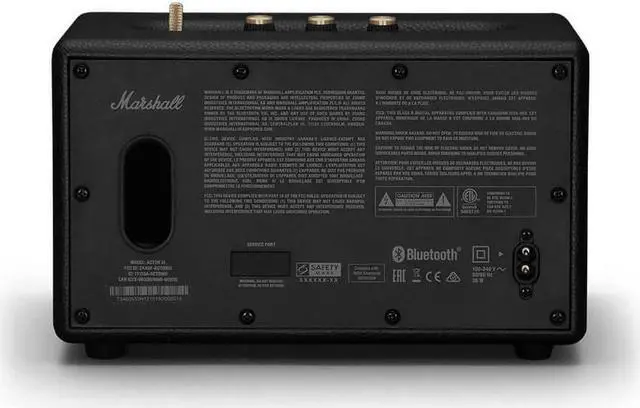 Alt view image 4 of 10 - Marshall ACTONIIIBTBK Acton III Bluetooth Speaker - Black