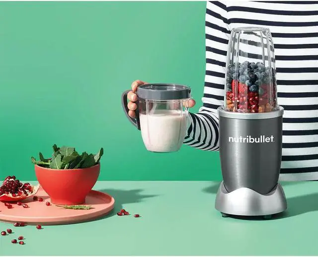 Alt view image 2 of 3 - NutriBullet 24-Oz. Blender 8 Piece Blending System