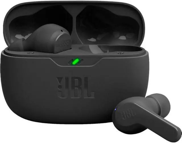 Alt view image 3 of 6 - JBL VBEAMBLK Vibe Beam True Wireless Earbuds - Black