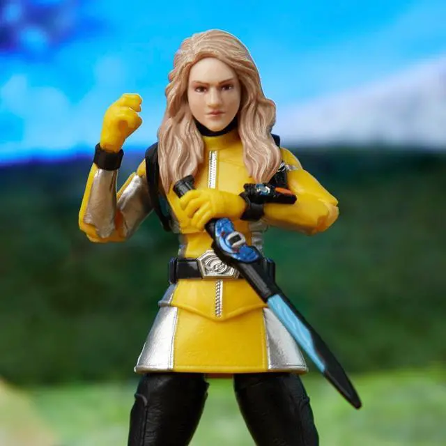 Alt view image 3 of 7 - Hasbro F4518 Power Rangers Lightning Collection Beast Morphers Yellow Ranger 6 inch Action Figure