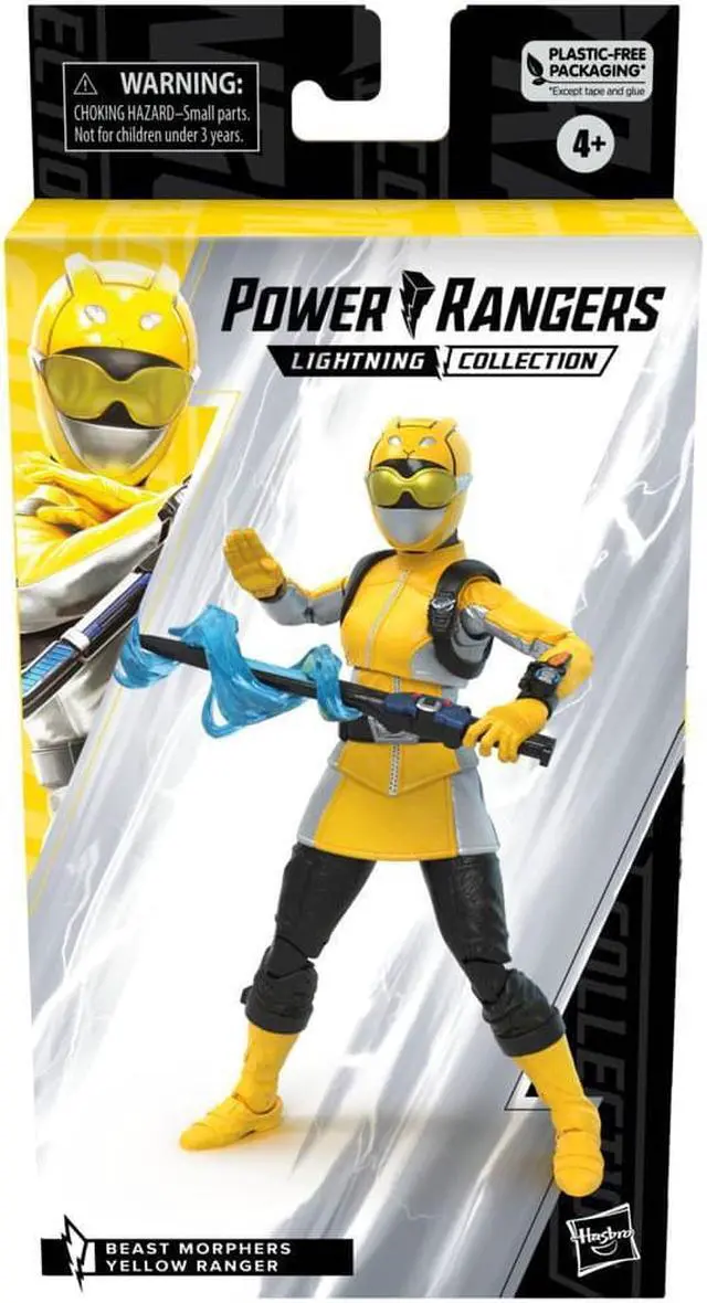 Alt view image 2 of 7 - Hasbro F4518 Power Rangers Lightning Collection Beast Morphers Yellow Ranger 6 inch Action Figure