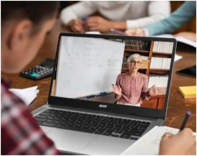Alt view image 5 of 6 - Acer Chromebook 314 Intel Celeron N4500 (1.10GHz) 4 GB LPDDR4X Memory 128 GB eMMC 14" IPS Touchscreen Chrome OS CB314-3HT-C9VS