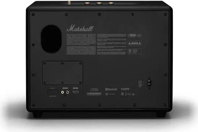 Alt view image 4 of 6 - Marshall WOBURNBTIIIB Woburn III Bluetooth Speaker - Black