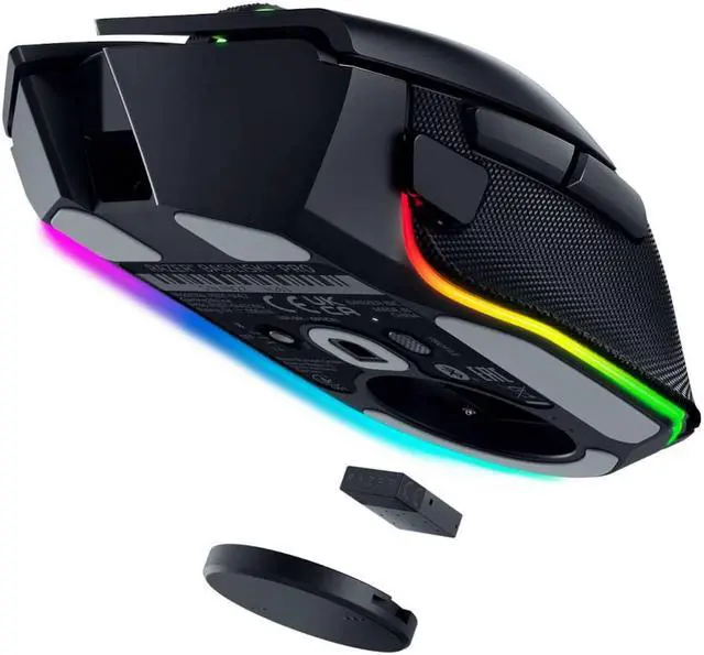 Alt view image 2 of 7 - Razer Basilisk V3 Pro Black Wireless Gaming Mouse