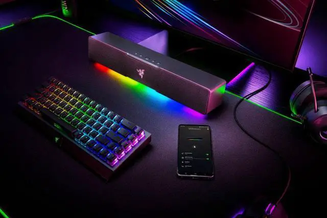 Alt view image 7 of 7 - Razer Leviathan V2 X Multi-Driver PC Gaming Soundbar
