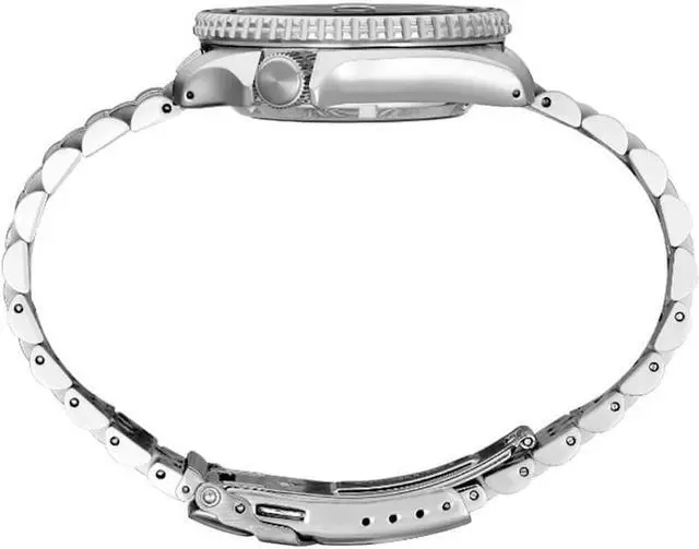 Alt view image 2 of 4 - Seiko 5 Mens SKX GMT Series Sports Watch - Stainless Steel/Black Dial