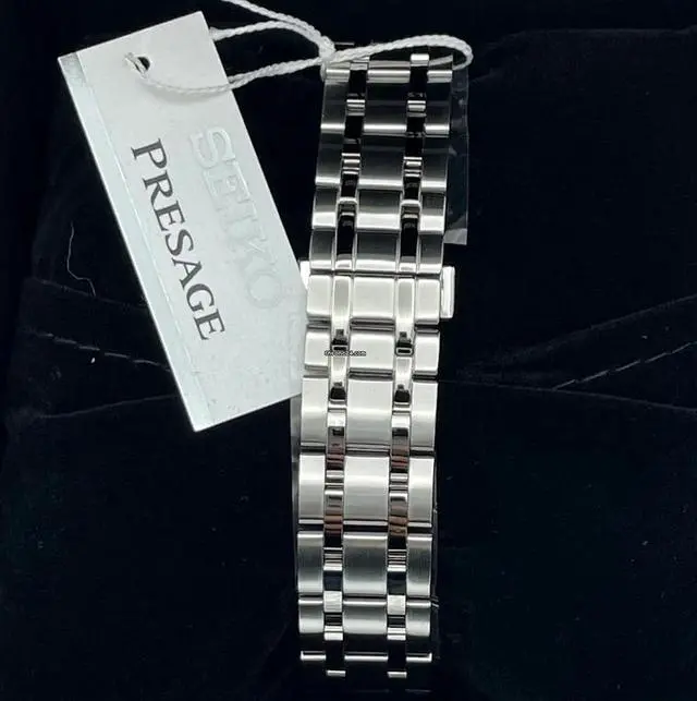Alt view image 7 of 7 - Seiko Presage Automatic - Ice Pink/Stainless w/ Date Calendar - 33.8mm