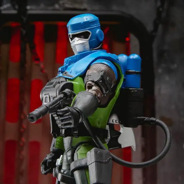 Alt view image 5 of 7 - Hasbro F4030 6 inch G.I. Joe Classified Series Mad Marauders Gabriel  in.;Barbecue in.; Kelly Action Figure