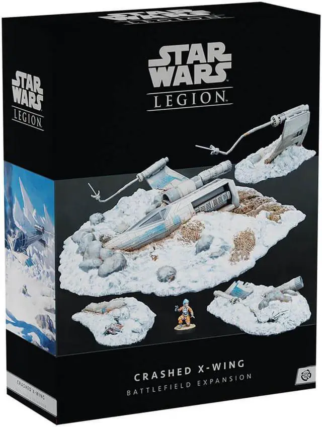 Main image of Asmodee SWL100EN Star Wars Legion Crashed X-Wing Battlefield Expansion