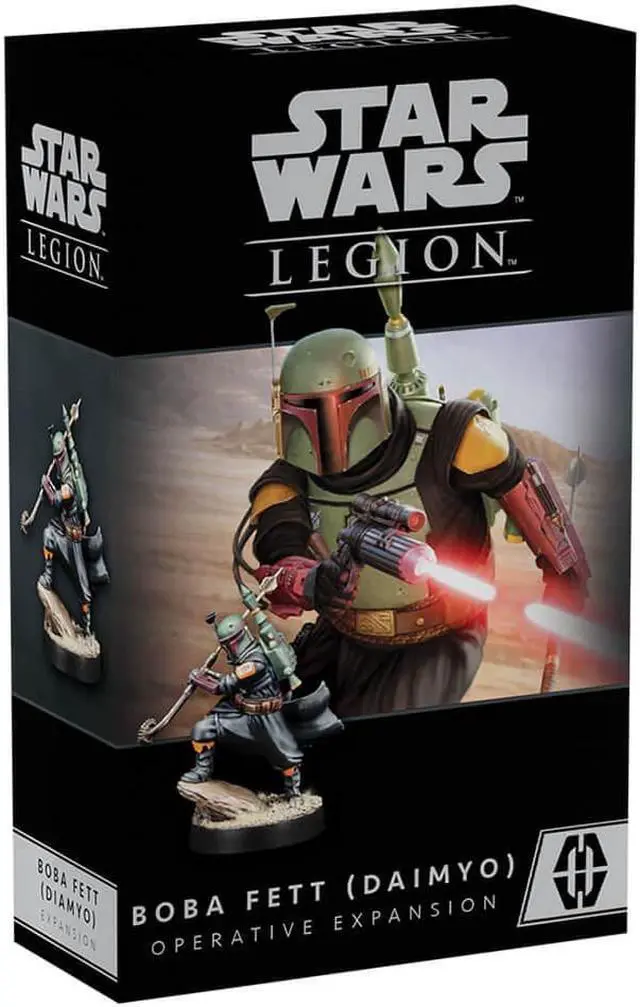 Main image of Asmodee SWL104EN Star Wars Legion Boba Fett (Daimyo) Operative Expansion