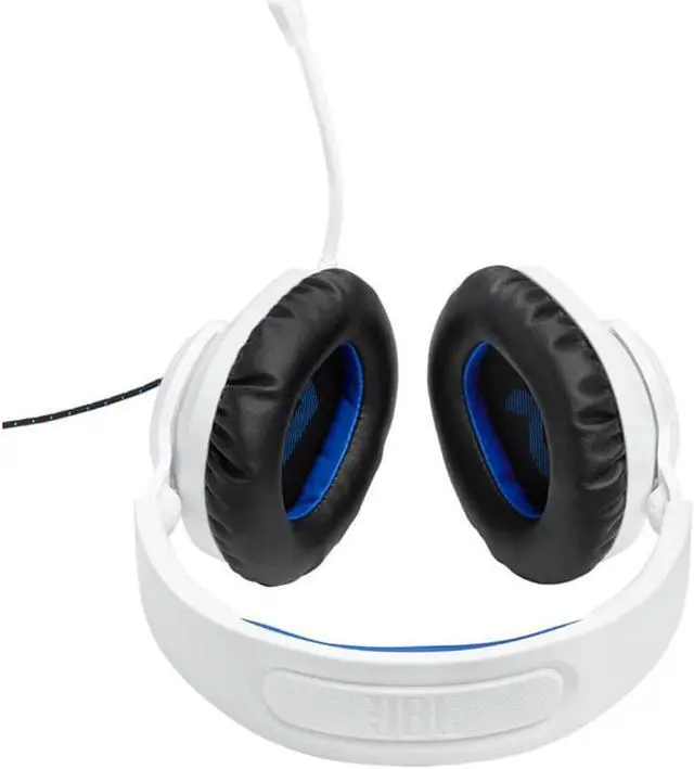 Alt view image 6 of 14 - JBL Quantum 100P Wireless Gaming Headset - White