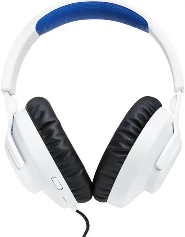 Alt view image 3 of 14 - JBL Quantum 100P Wireless Gaming Headset - White