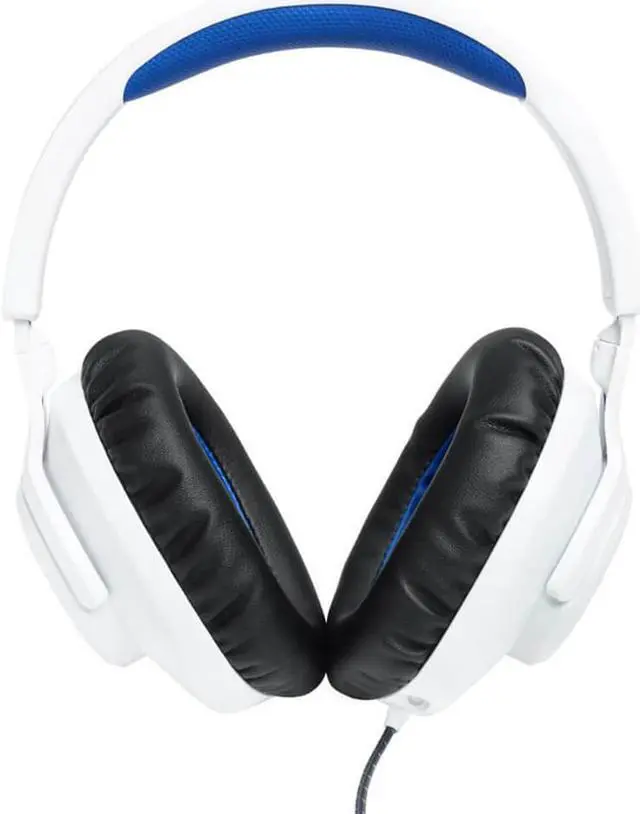 Alt view image 2 of 14 - JBL Quantum 100P Wireless Gaming Headset - White