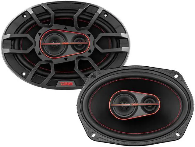 Alt view image 2 of 4 - DS18 G69XI GEN-X 6x9 3-Way Coaxial Speakers 180 Watts 4-Ohm(Pair)