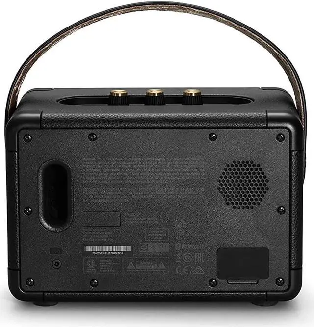 Alt view image 5 of 7 - Marshall Kilburn II Portable Bluetooth Speaker - Black/Brass