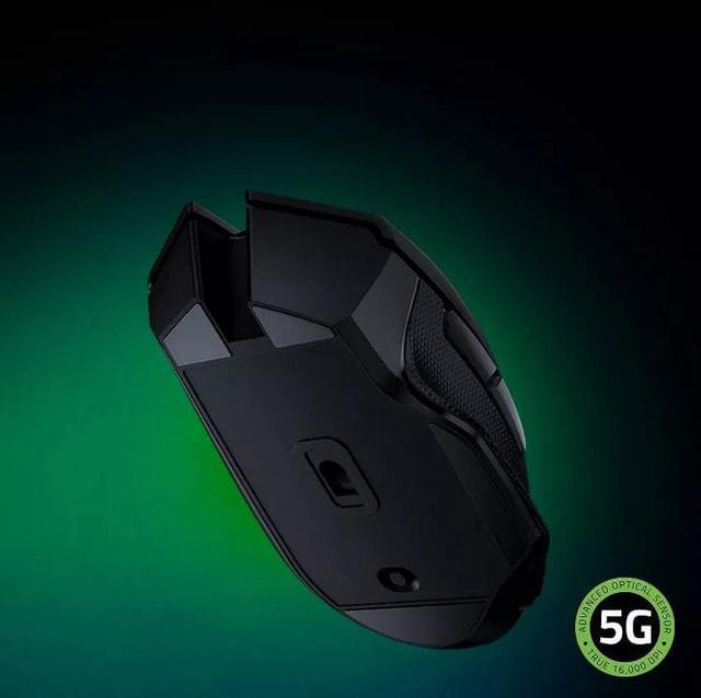 Alt view image 3 of 7 - Razer Basilisk X Hyperspeed Wireless Optical Gaming Mouse