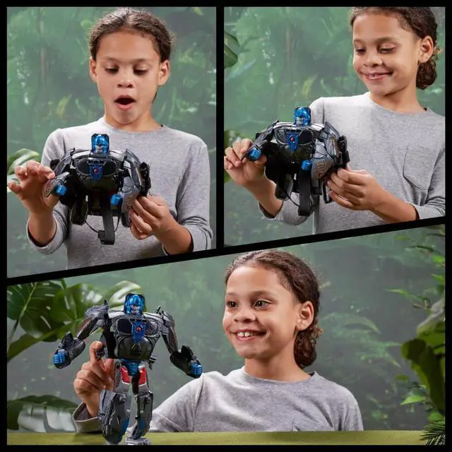 Alt view image 3 of 5 - Hasbro F4650 Transformers Rise of the Beasts Movie Optimus Primal 2-in-1 Converting Mask