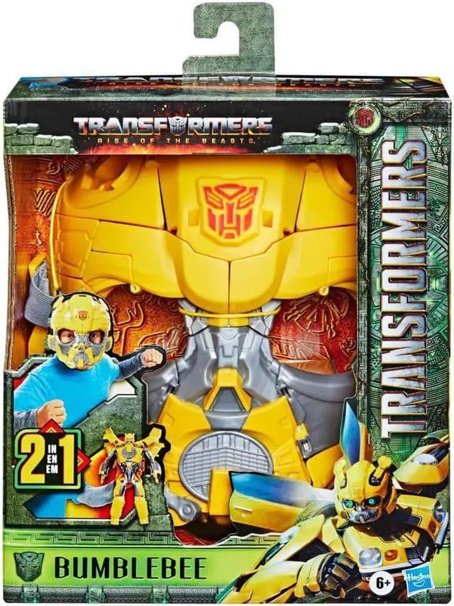 Alt view image 2 of 7 - Hasbro F4649 Transformers Toys Transformers: Rise Of The Beats Movie Bumblebee 2-in-1 Converting Mask