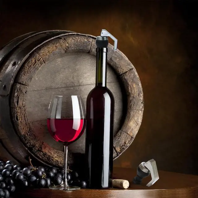 Alt view image 7 of 7 - Air Tight Wine Stopper